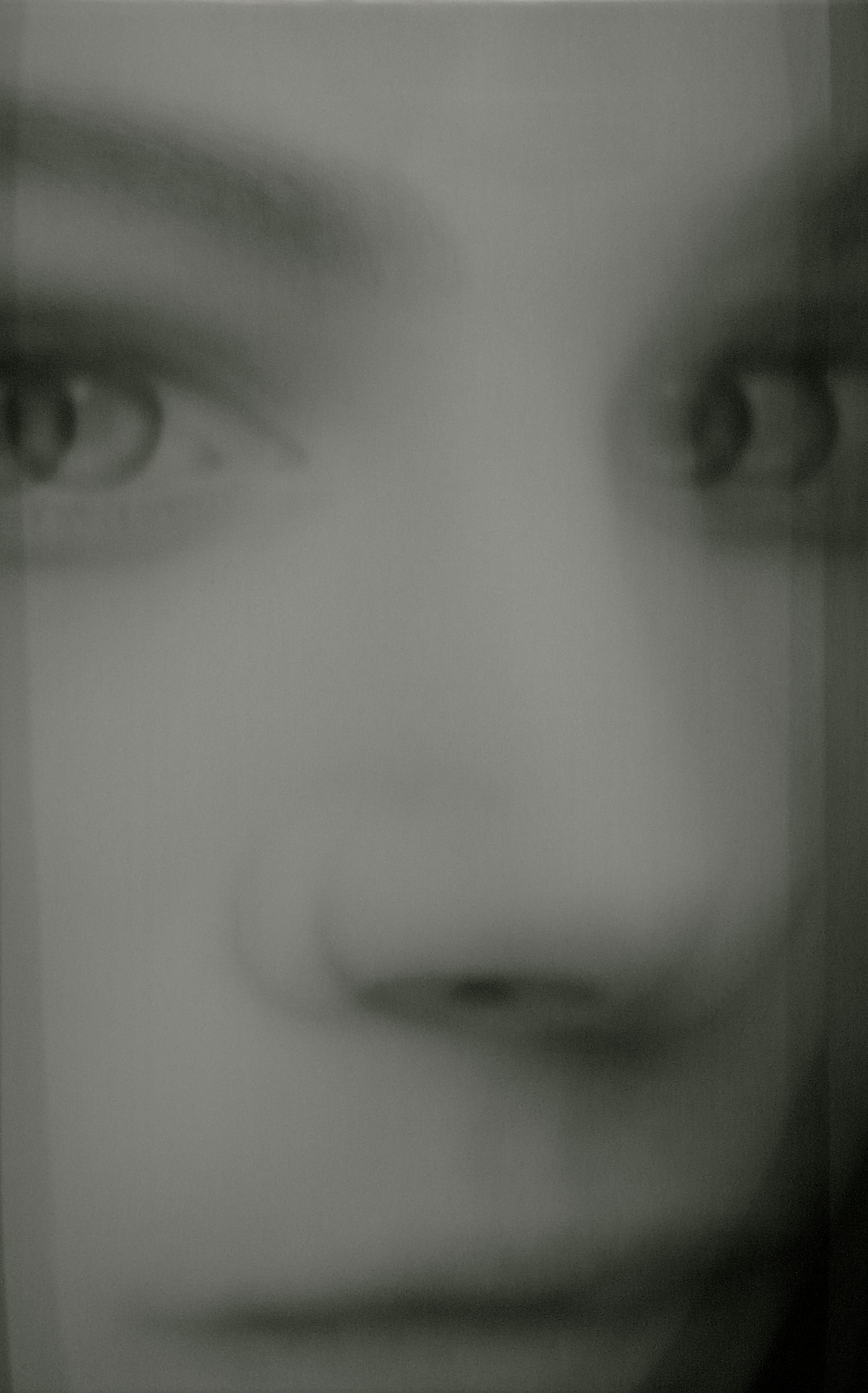 Pencil on paper and OLF lens